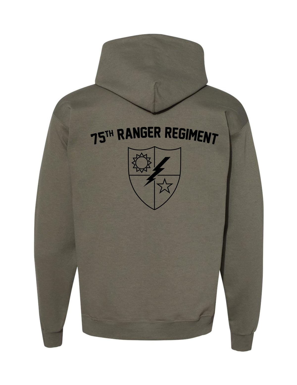 75th Ranger Regiment Hoodie (Military Green) | Oak and Liberty