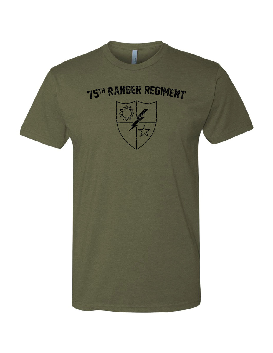 75th Ranger Regiment T-Shirt (Military Green) | Oak and Liberty