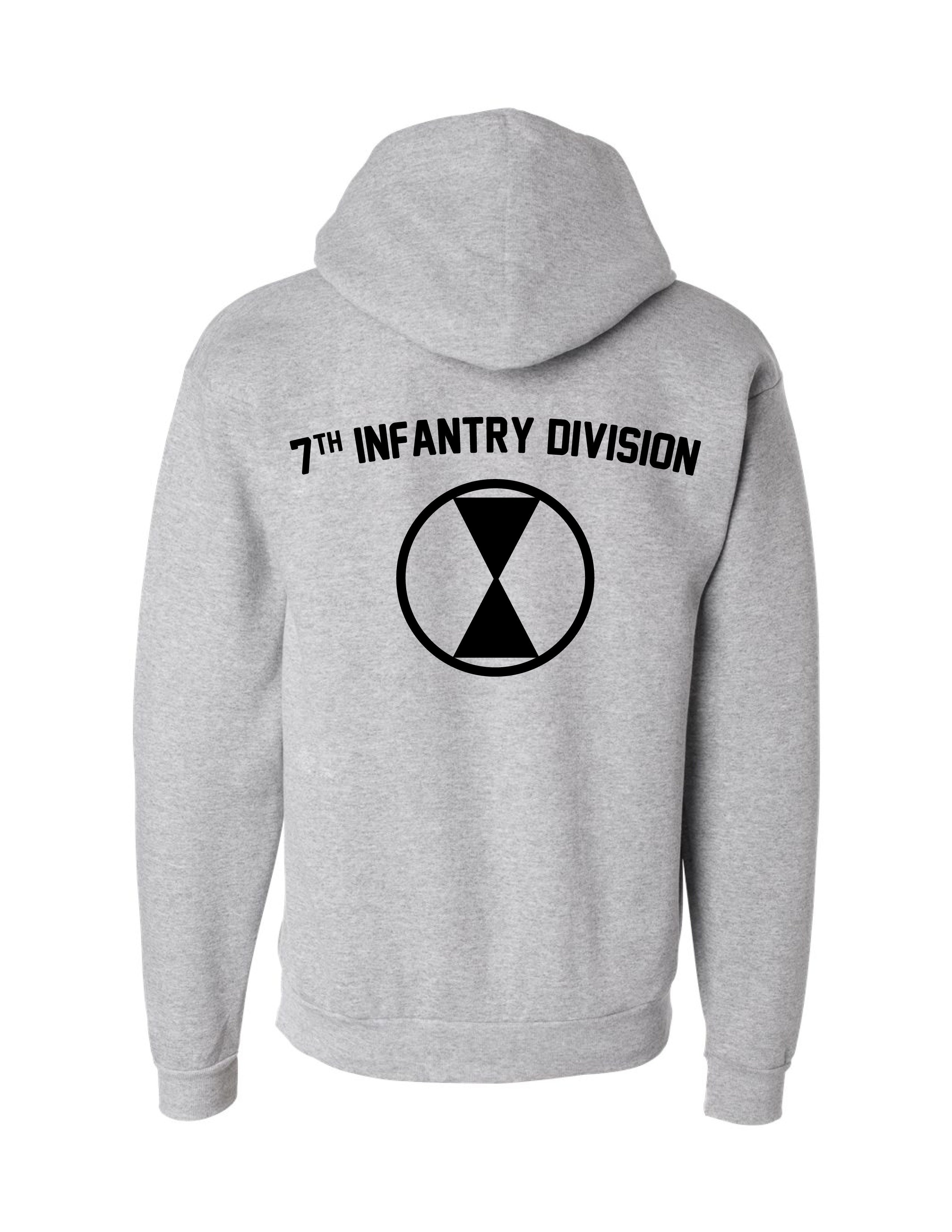 7th Infantry Hoodie (Gray)