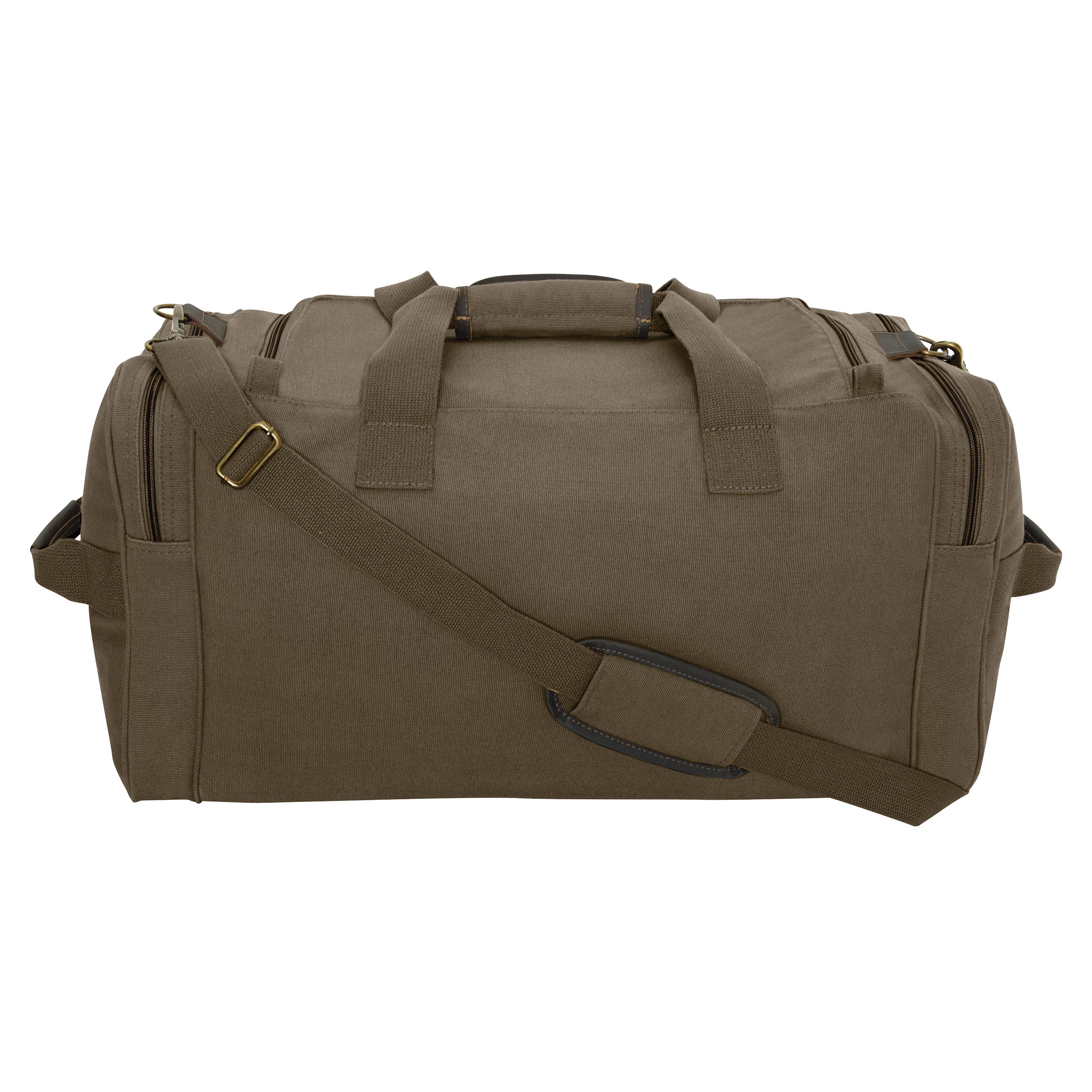Rothco Military-Inspired Heavyweight Canvas Weekender Duffel Bag (Olive Drab)