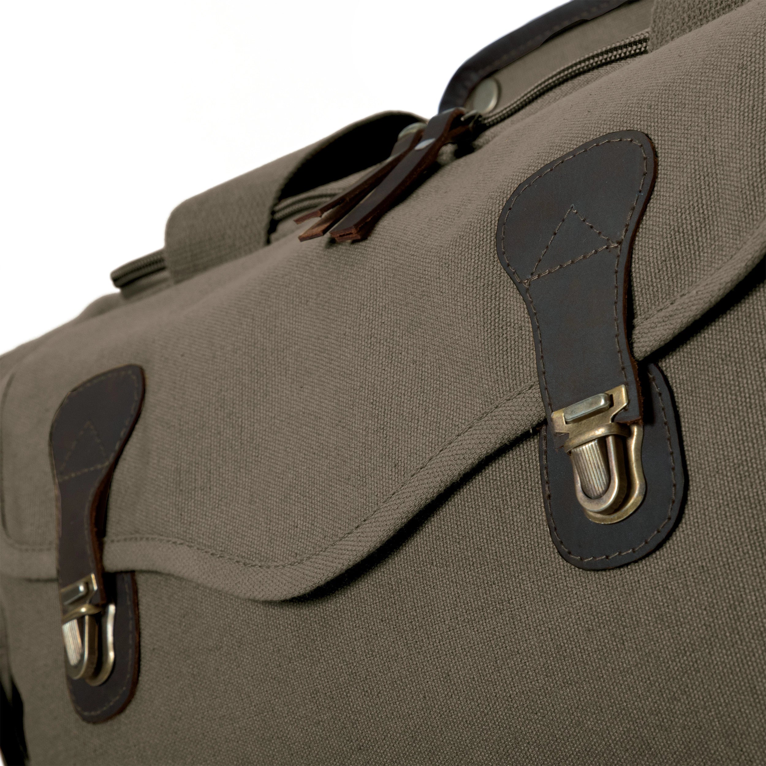 Rothco Military-Inspired Heavyweight Canvas Weekender Duffel Bag (Olive Drab)