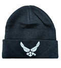 U.S. Air Force Beanie Cap -  Black