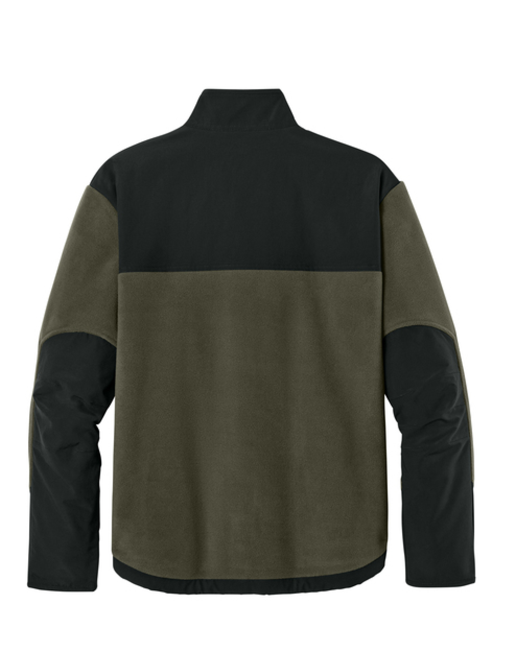 U.S. Air Force CornerStone Fleece Overlay Jacket (Tundra Green/Black)