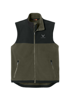 U.S. Air Force CornerStone Fleece Overlay Vest (Tundra Green/Black)
