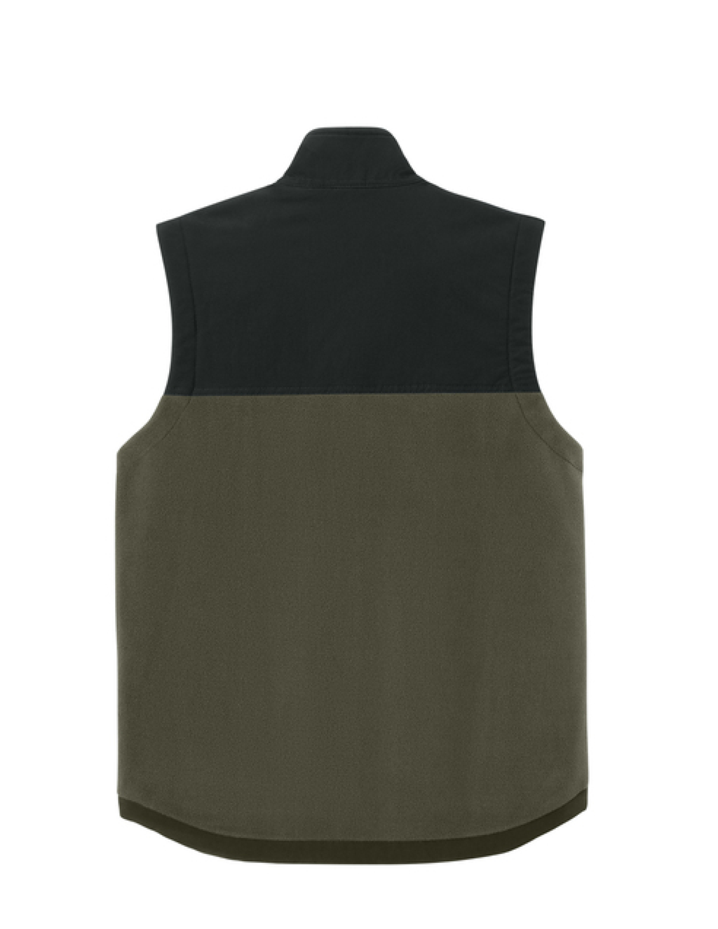 U.S. Air Force CornerStone Fleece Overlay Vest (Tundra Green/Black)
