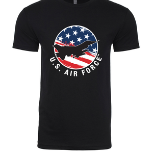 U.S. Air Force Jet T-Shirt (Black)