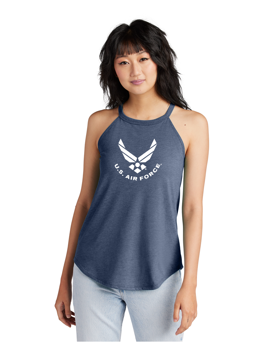 U.S. Air Force Ladies Tank Top - Navy Frost