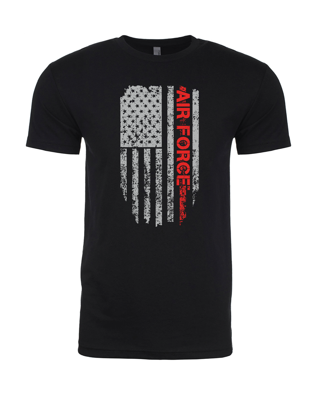 U.S. Air Force Next Level Flag T-Shirt (Black)