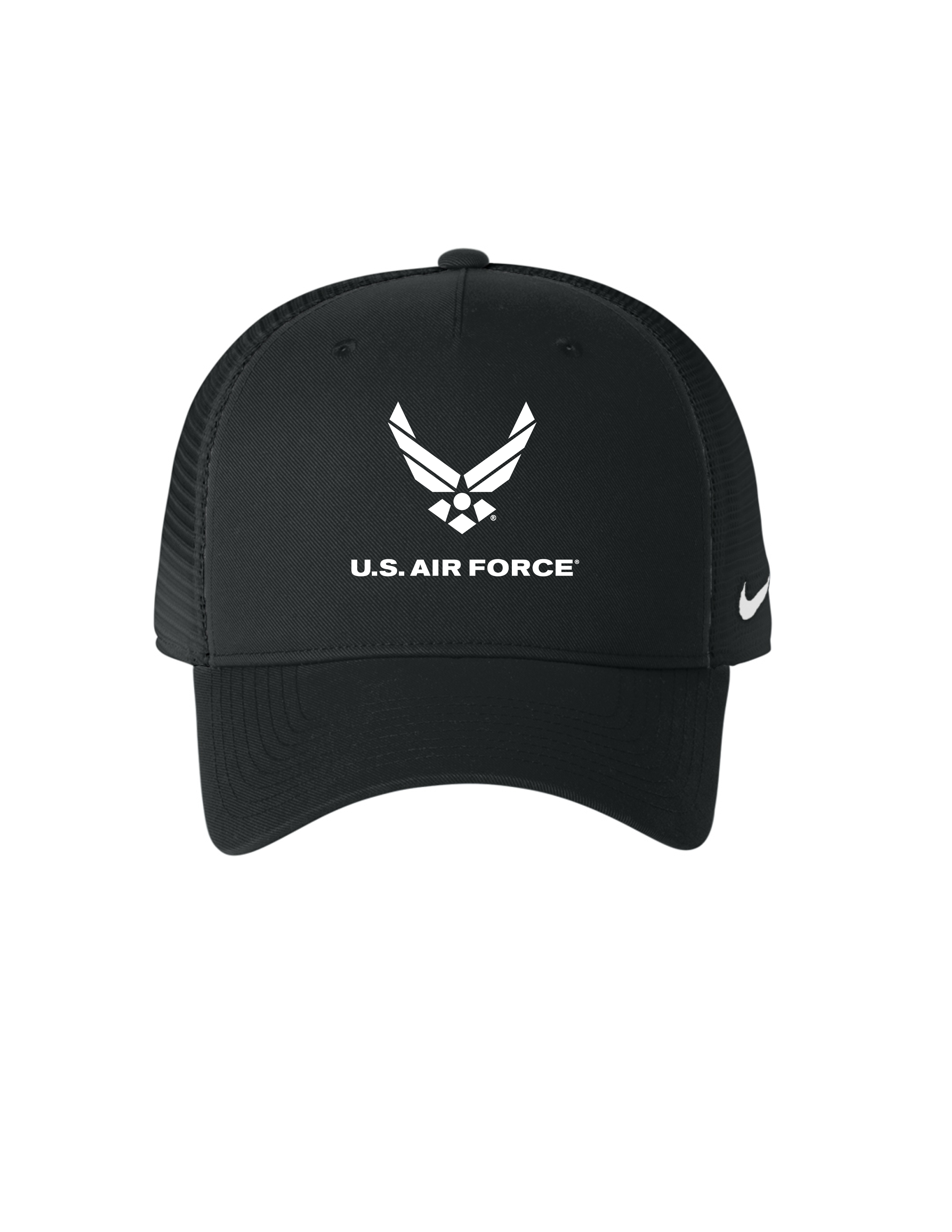 U.S. Air Force Nike Snapback Trucker Cap - Black