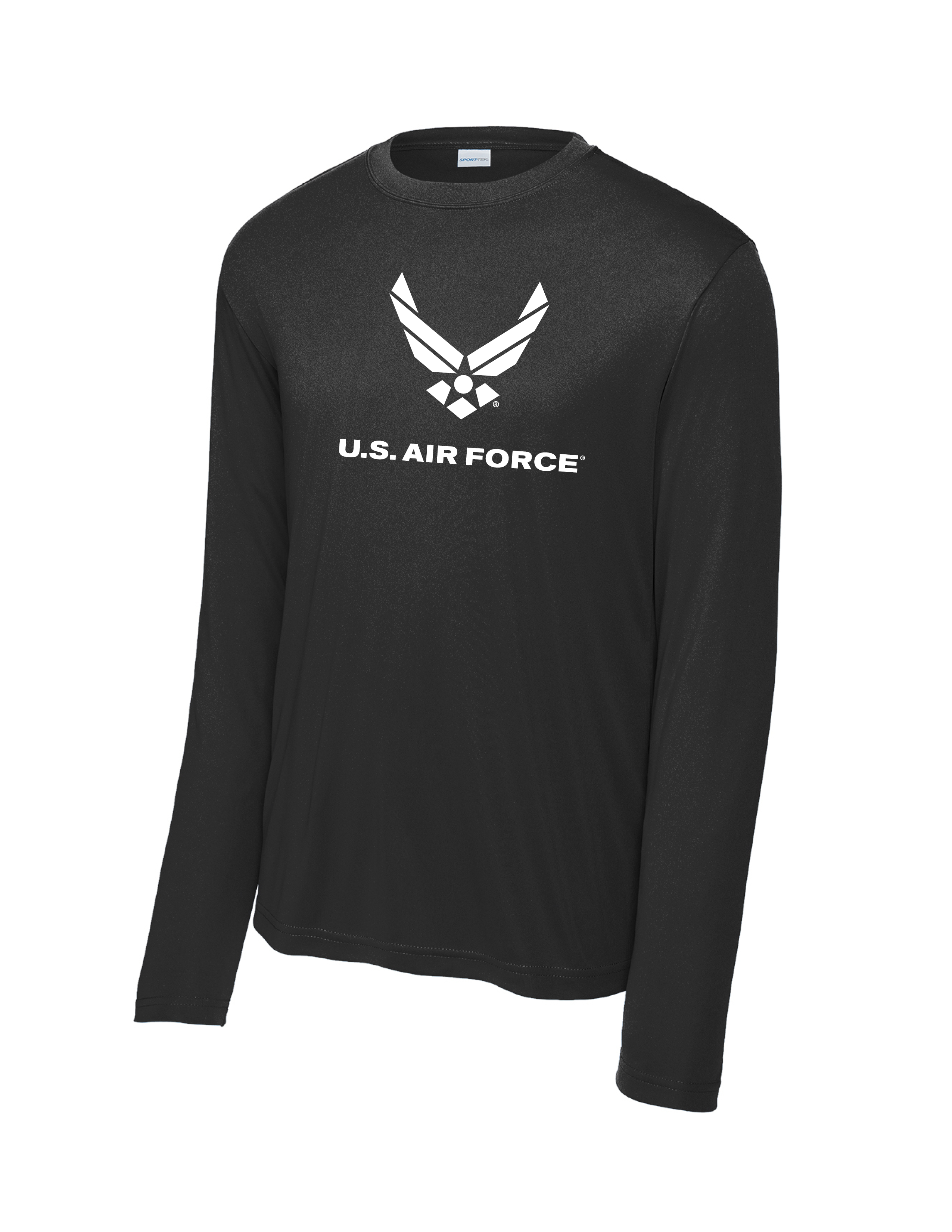 U.S. Air Force Performance Long Sleeve T-Shirt (Black)