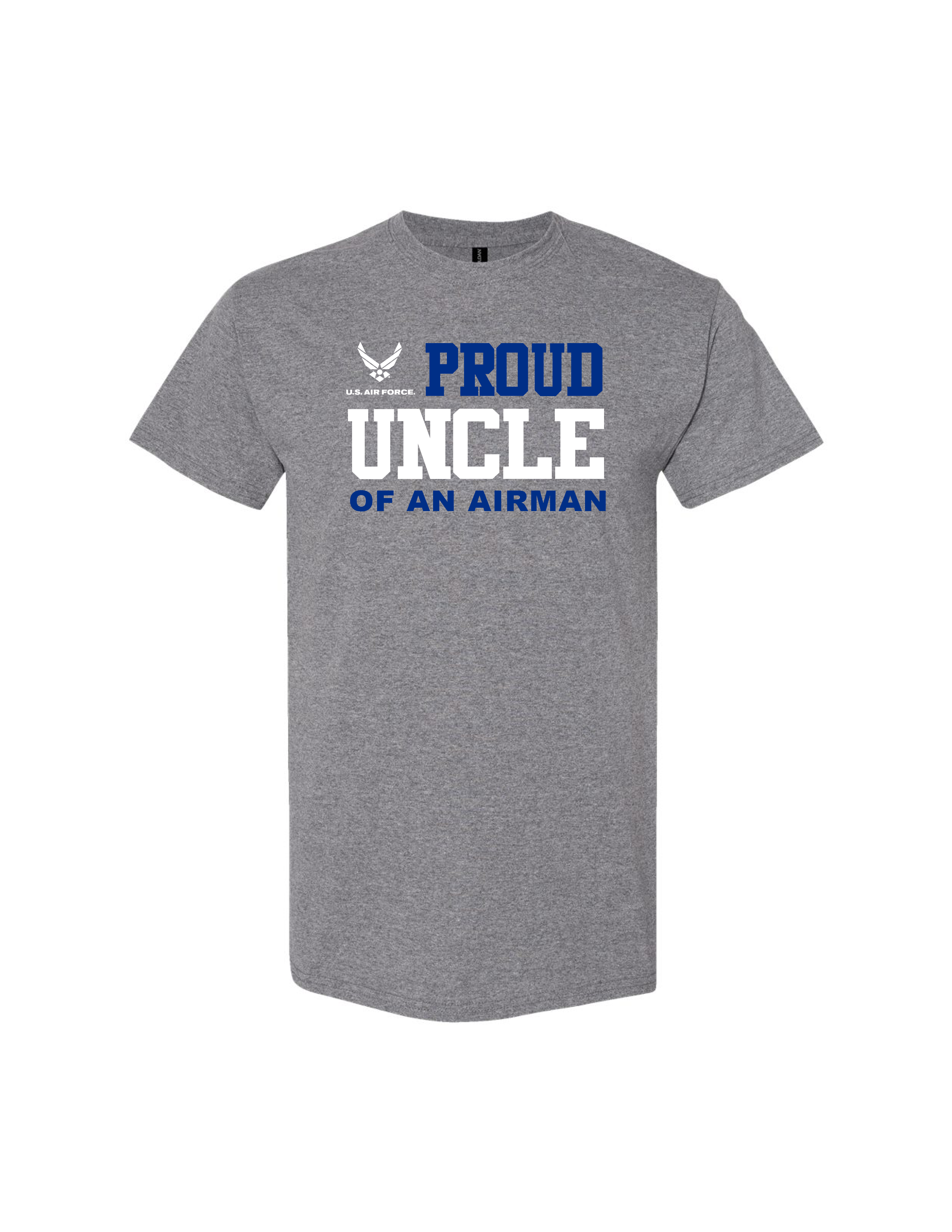U.S. Air Force Proud Uncle T-Shirt (Graphite Heather)