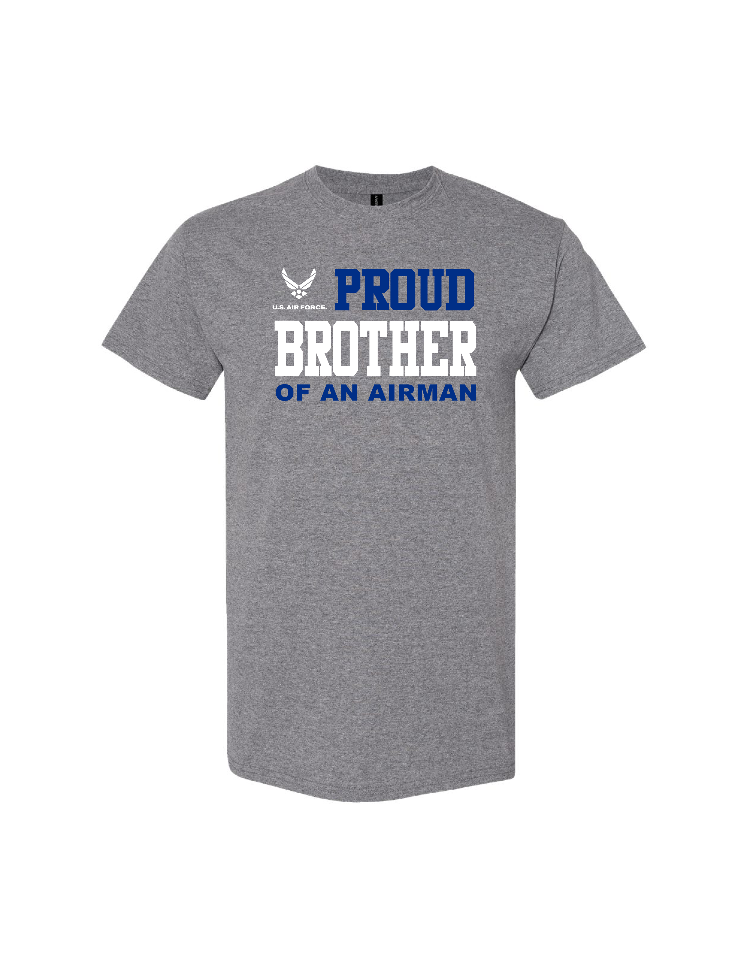 U.S. Air Force Proud Brother T-Shirt (Graphite Heather)
