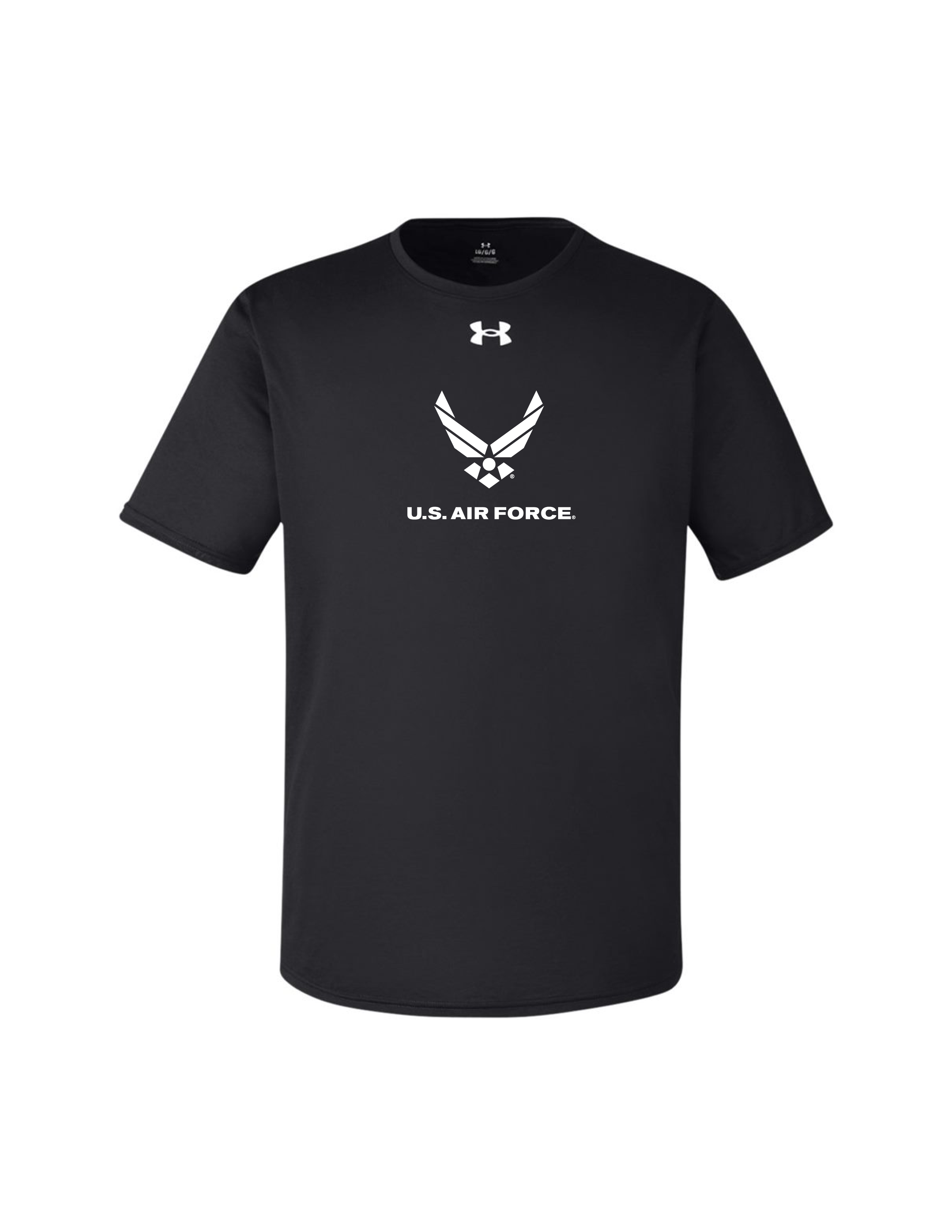 U.S. Air Force Under Armour Performance T-Shirt (Black)