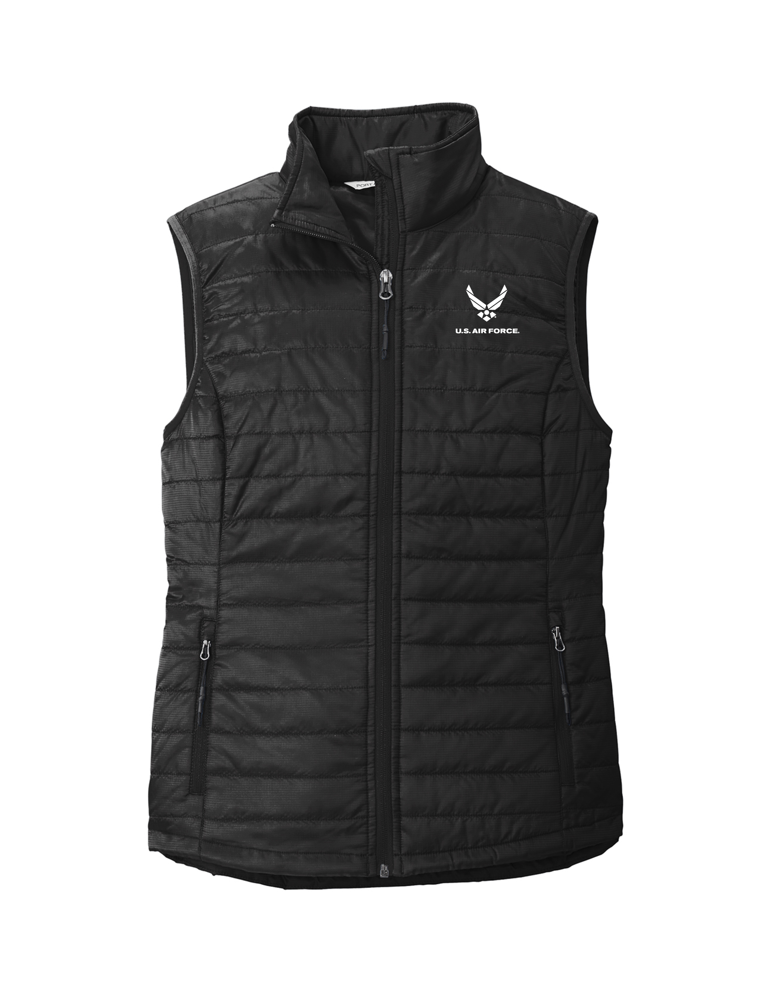 U.S. Air Force Packable Puffy Vest LADIES (Black)