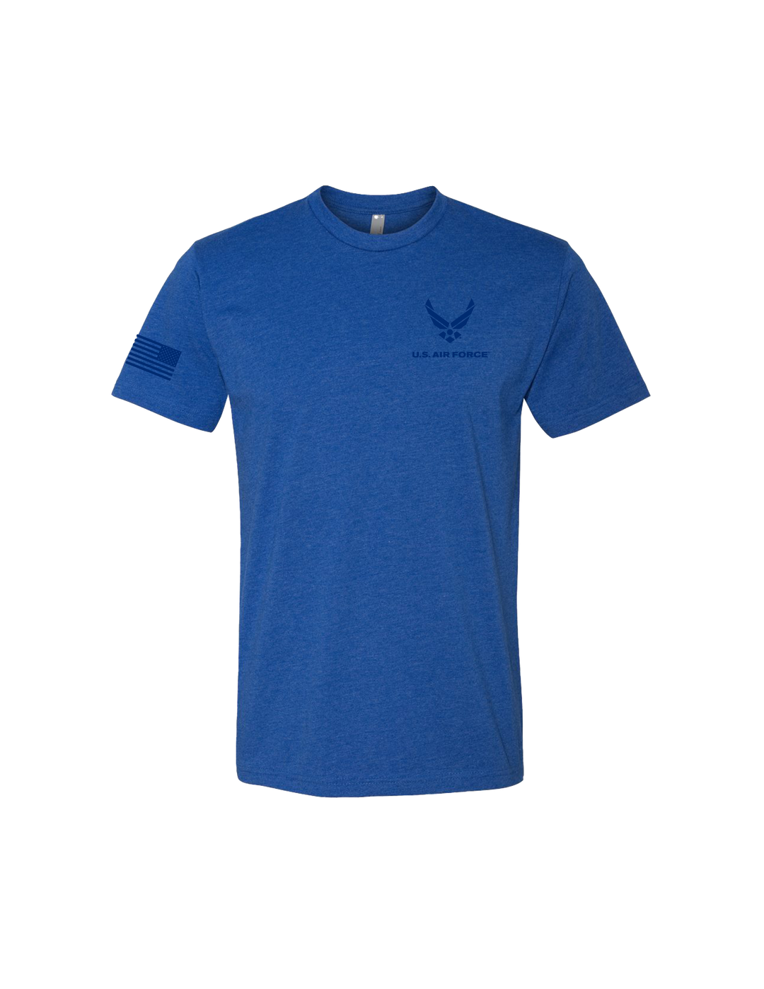 U.S. Air Force Flag Graphic T-Shirt (Royal Blue)