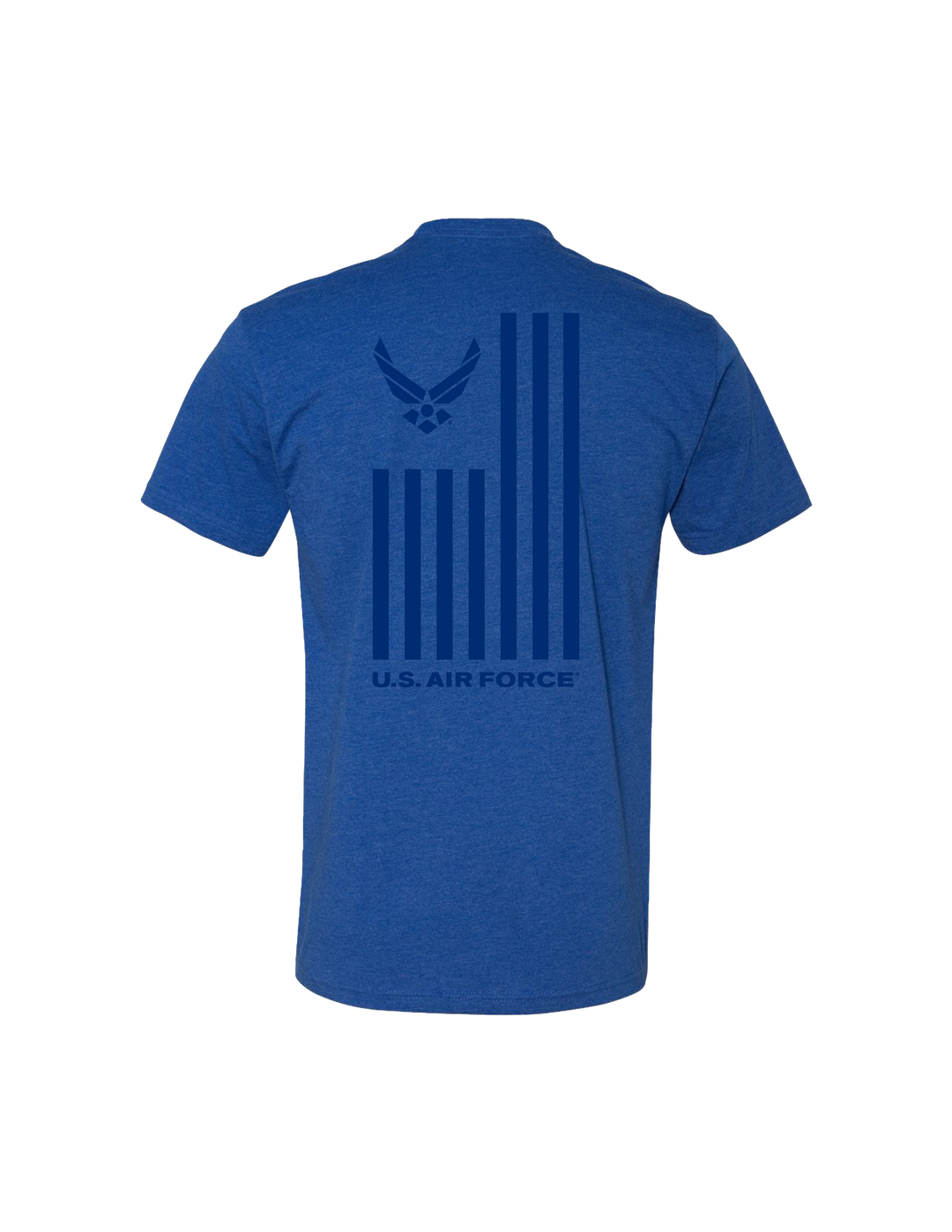 U.S. Air Force Flag Graphic T-Shirt (Royal Blue)