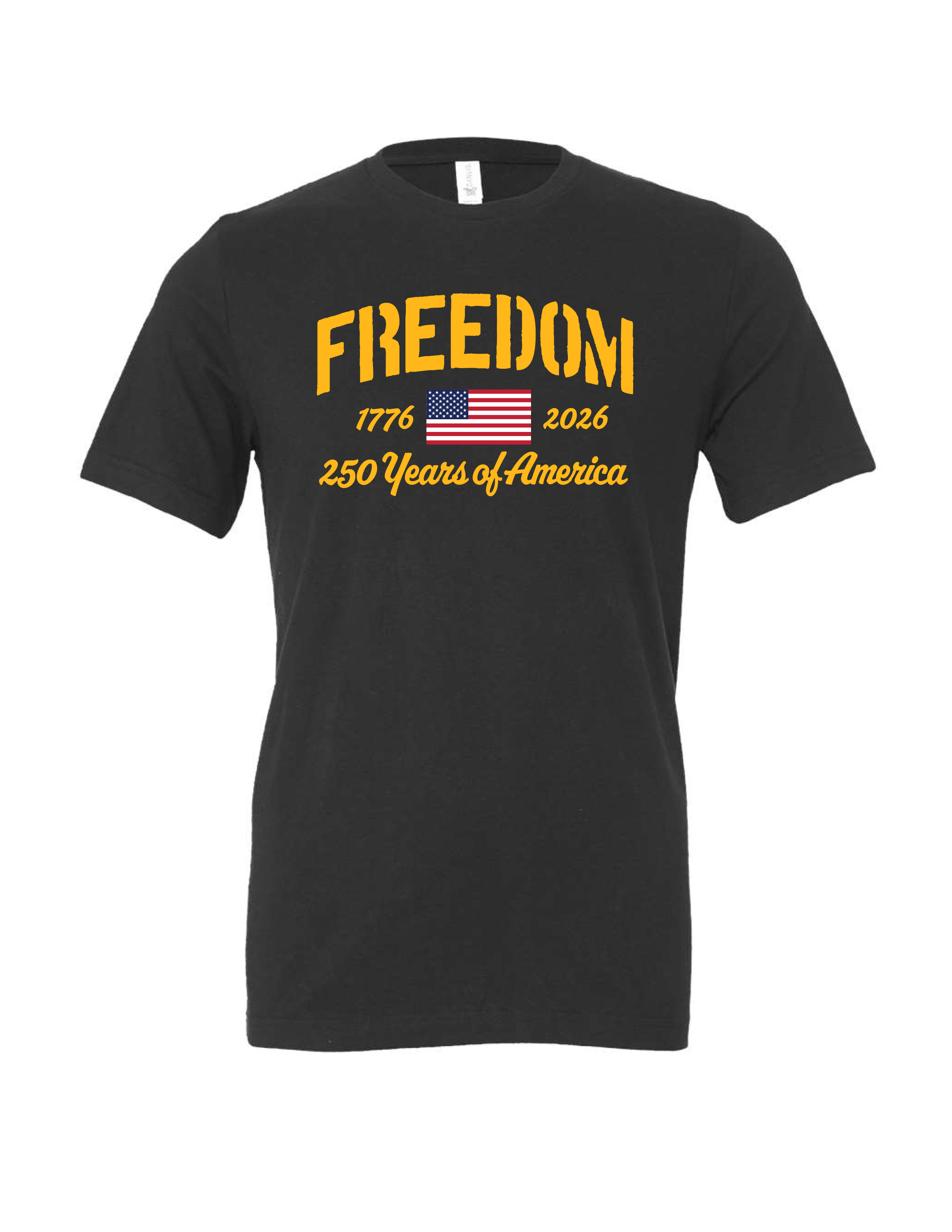 America 250 Anniversary T-Shirt | Freedom 250 Years of America T-Shirt (1776–2026) – Dark Grey