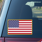 American Flag Patriotic Vinyl Decal