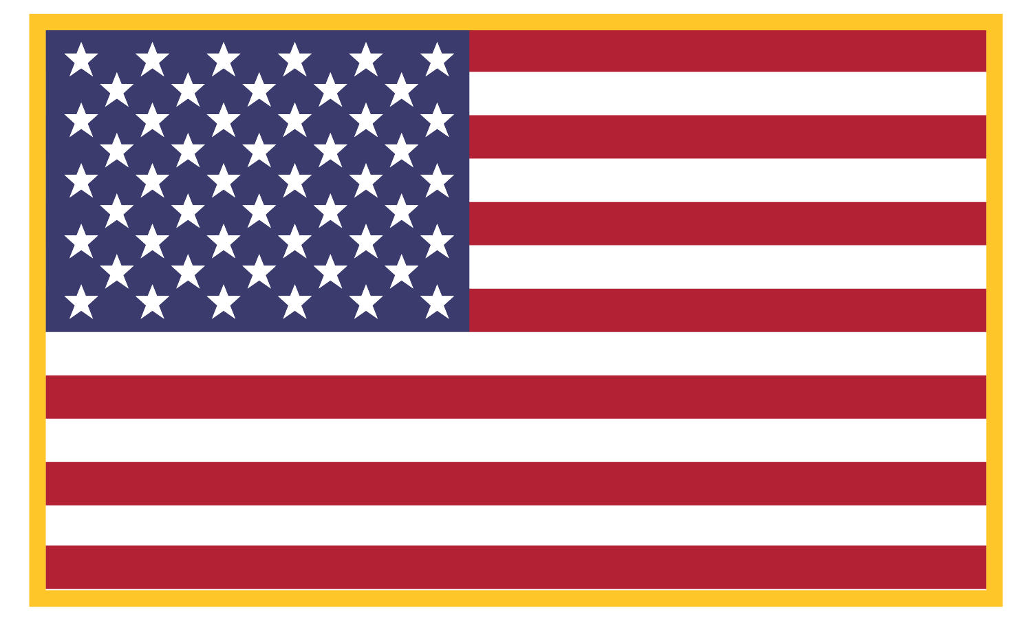American Flag Patriotic Vinyl Decal