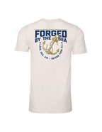 Anchor Forged By The Sea T-Shirt (Vintage White)