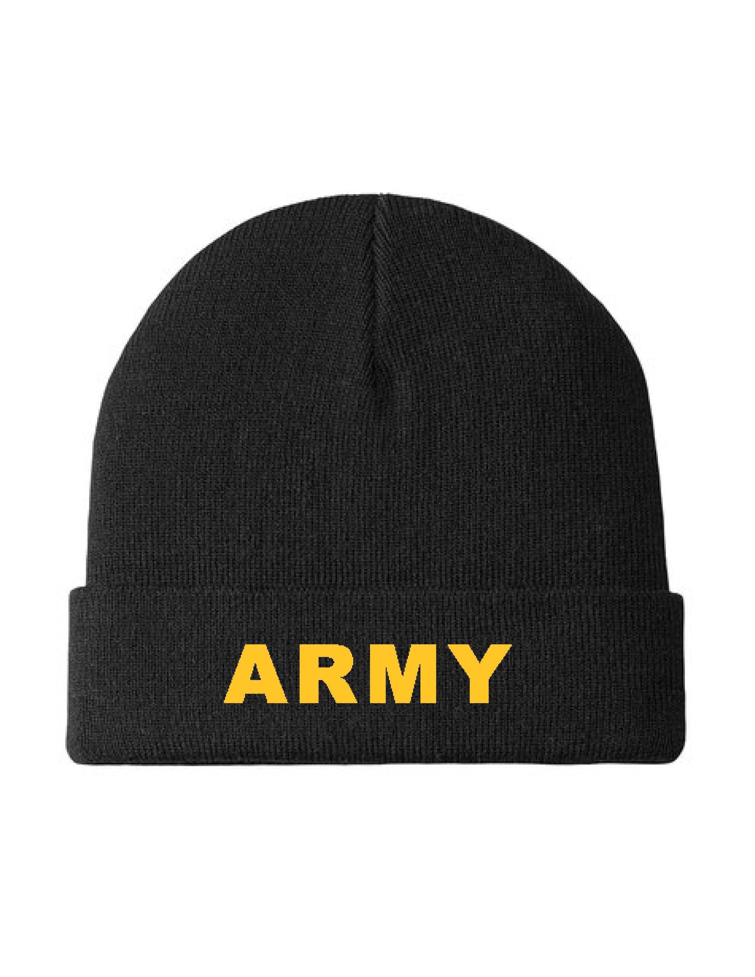 U.S. Army Beanie Cap - Black