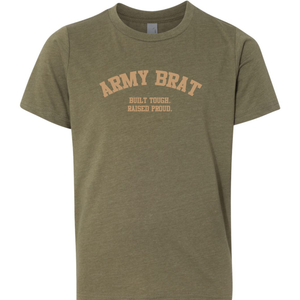 Army Brat Youth T-Shirt (Military Green)