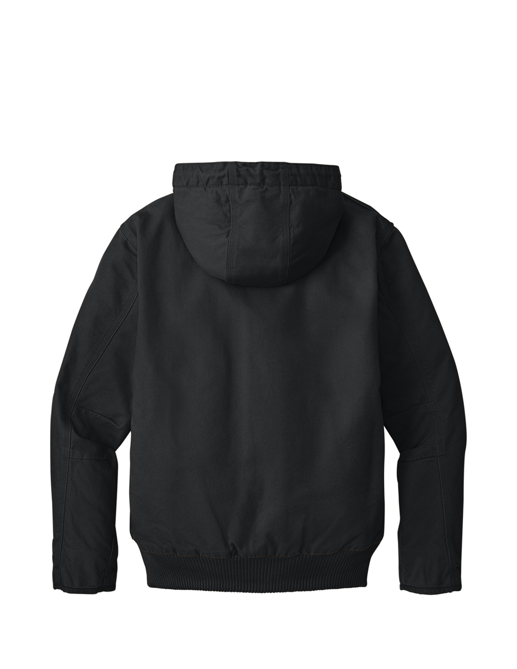 U.S. Army Mens Carhartt Washed Duck Active Jacket (Black)