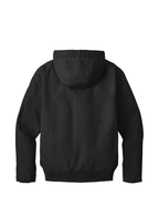 U.S. Army Mens Carhartt Washed Duck Active Jacket (Black)