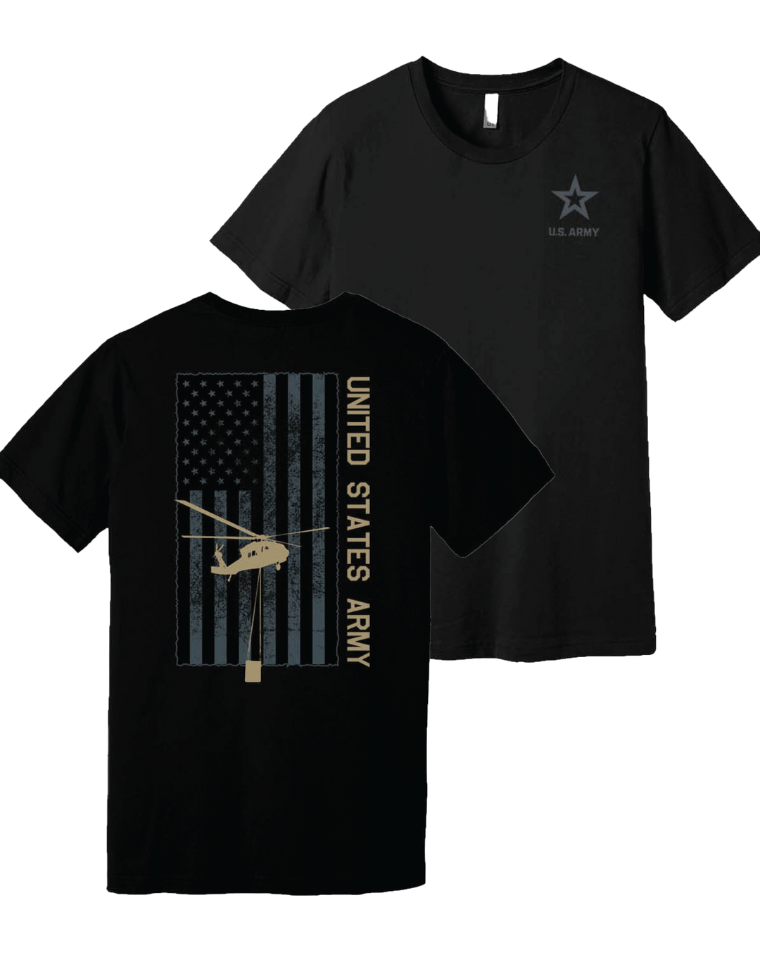 Army Blackhawk T-Shirt (Black)