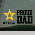 Army Dad Vinyl Decal
