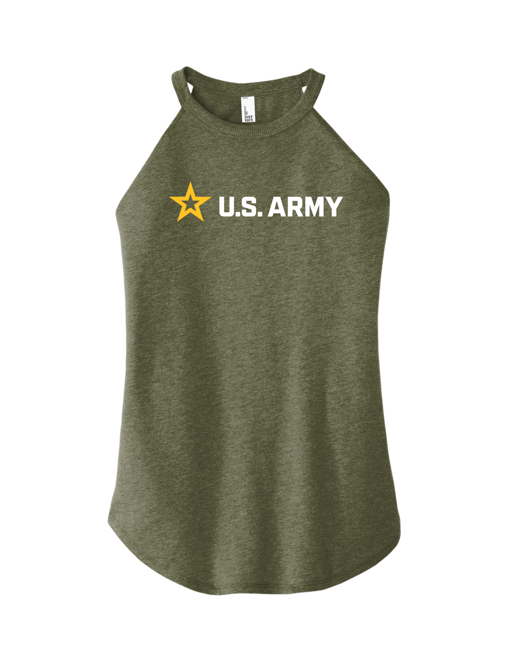 U.S. Army Logo Womens Tank Top (Military Green Frost)