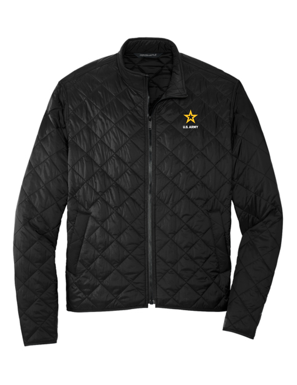 U.S. Army Mercer+Mettle Quilted Full-Zip Jacket (Black)