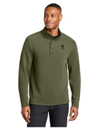 U.S. Army MiiR Kumo Quarter-Snap Pullover (Forest Moss)