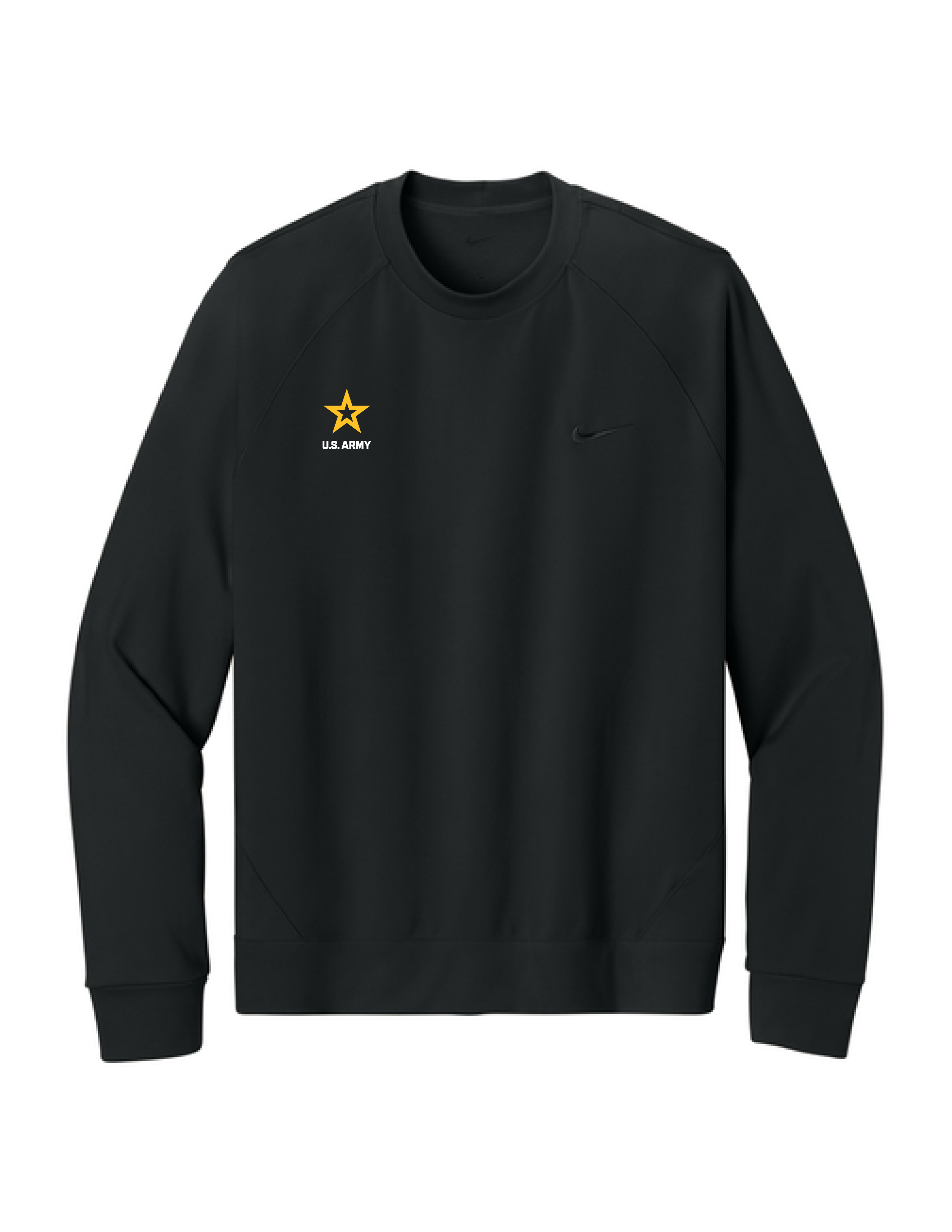 U.S. Army Nike Dri-FIT Primary Crewneck Sweatshirt (Black)