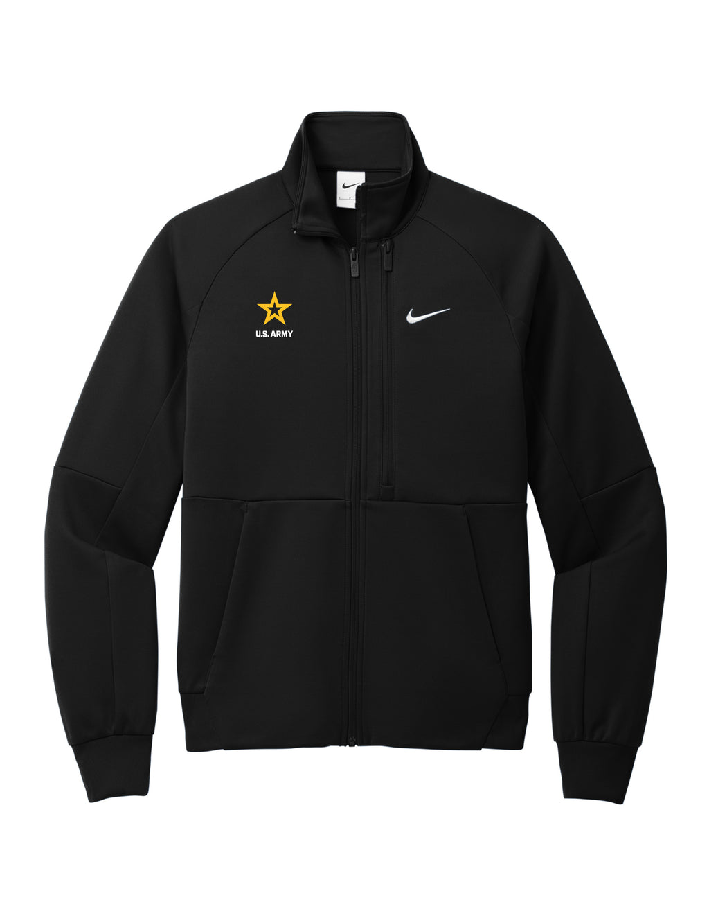 U.S. Army Zip Nike Jacket (Black)