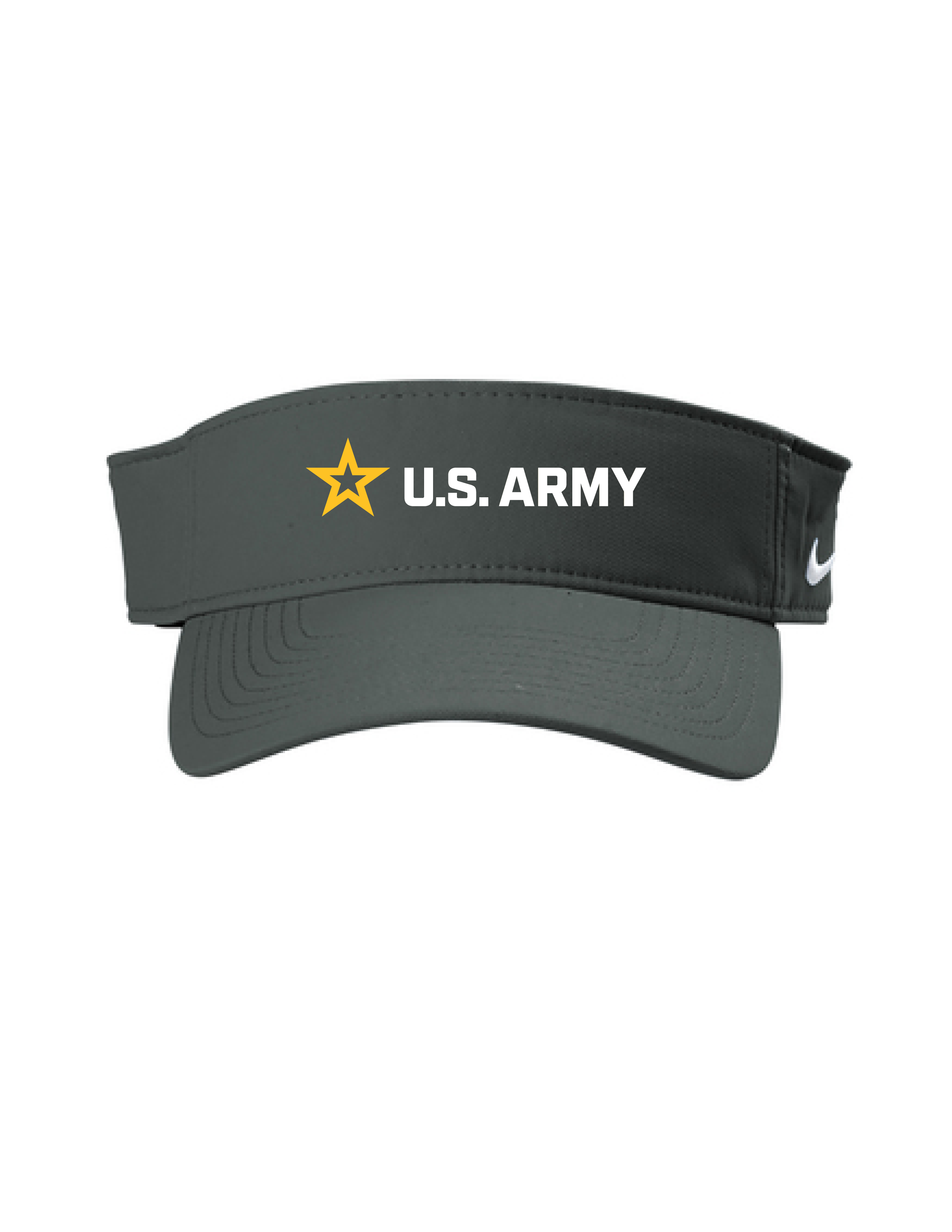 U.S. Army Nike Dri-FIT Team Performance Visor - Black