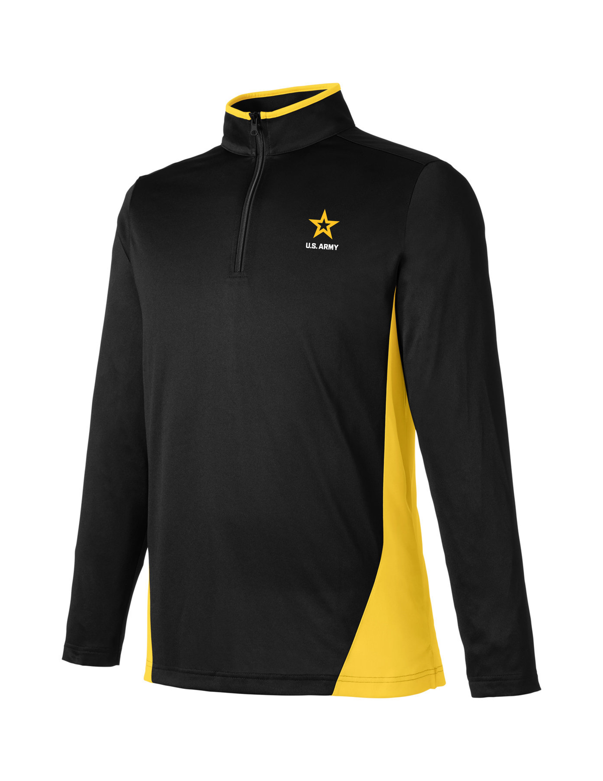 U.S. Army Quarter Zip MENS (Black) – Oak and Liberty