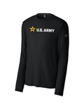Army Richardson Clutch Long Sleeve Performance Tee (Black)