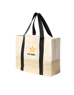 U.S. Army Straw Market Tote