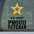 Army Veteran Vinyl Decal