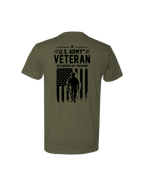 U.S. Army Veteran - Defenders of Freedom T-Shirt (Military Green)