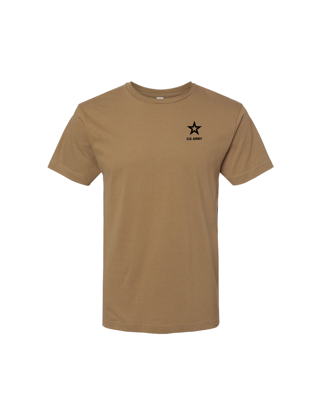 U.S. Army Veteran - This We'll Defend T-Shirt (Coyote Brown)