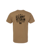 U.S. Army Veteran - This We'll Defend T-Shirt (Coyote Brown)