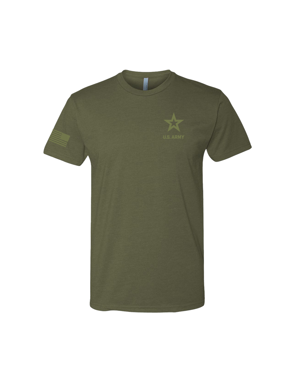 Army Flag T-Shirt (Military Green)