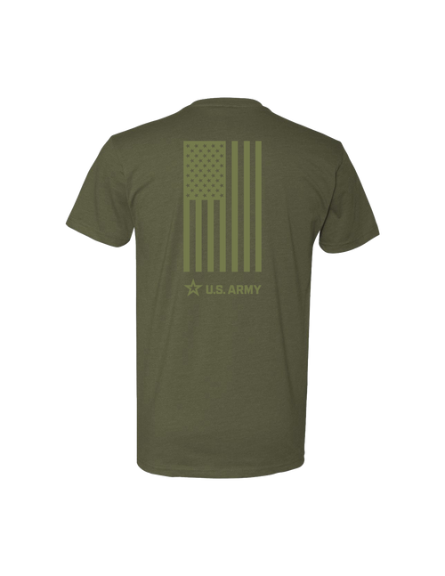 Army Flag T-Shirt (Military Green)