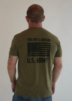 U.S. Army This We'll Defend T-Shirt (Military Green)