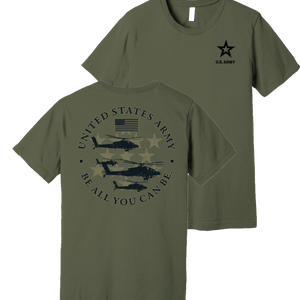 Army T-Shirt Be All You Can Be (Military Green)
