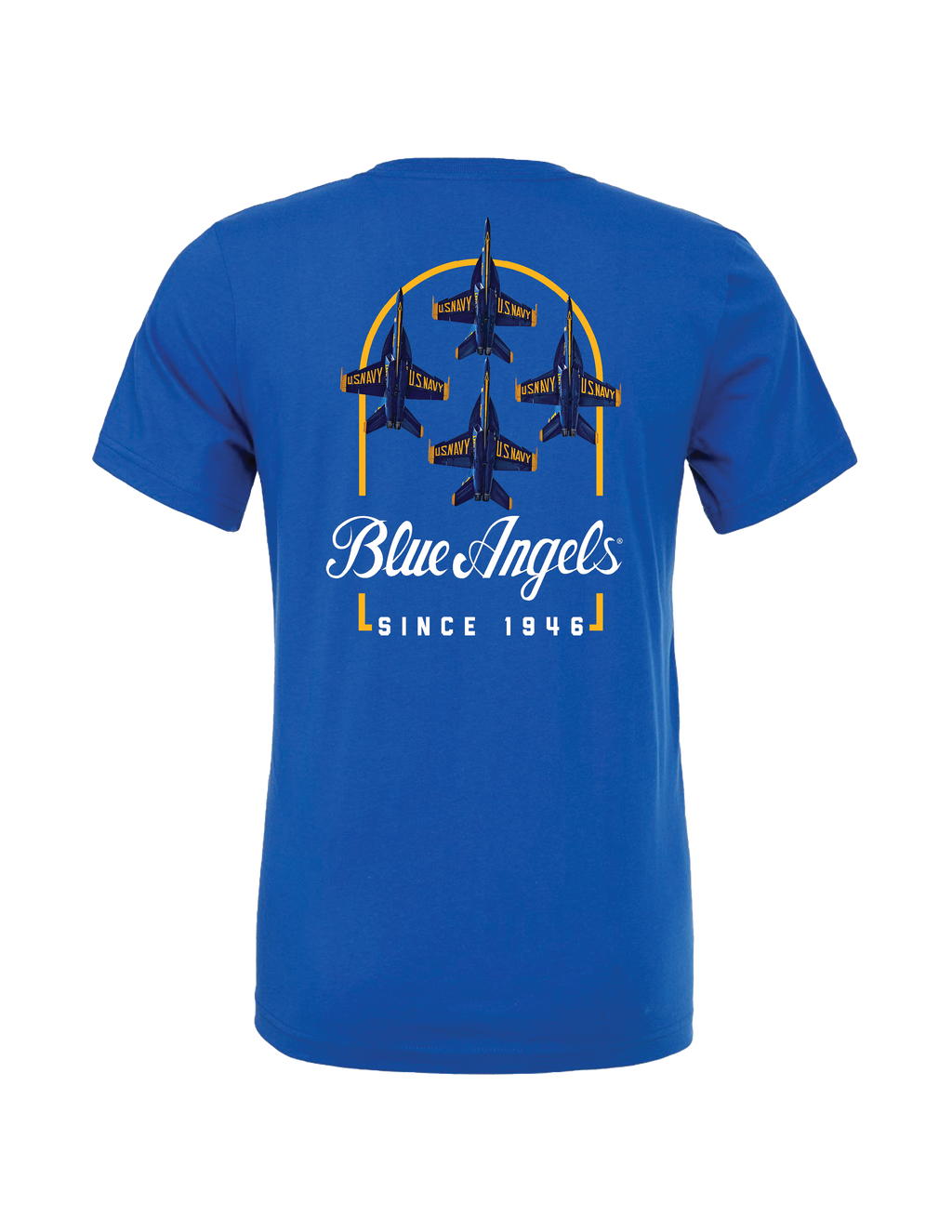Blue Angels Crest T-Shirt (True Royal)