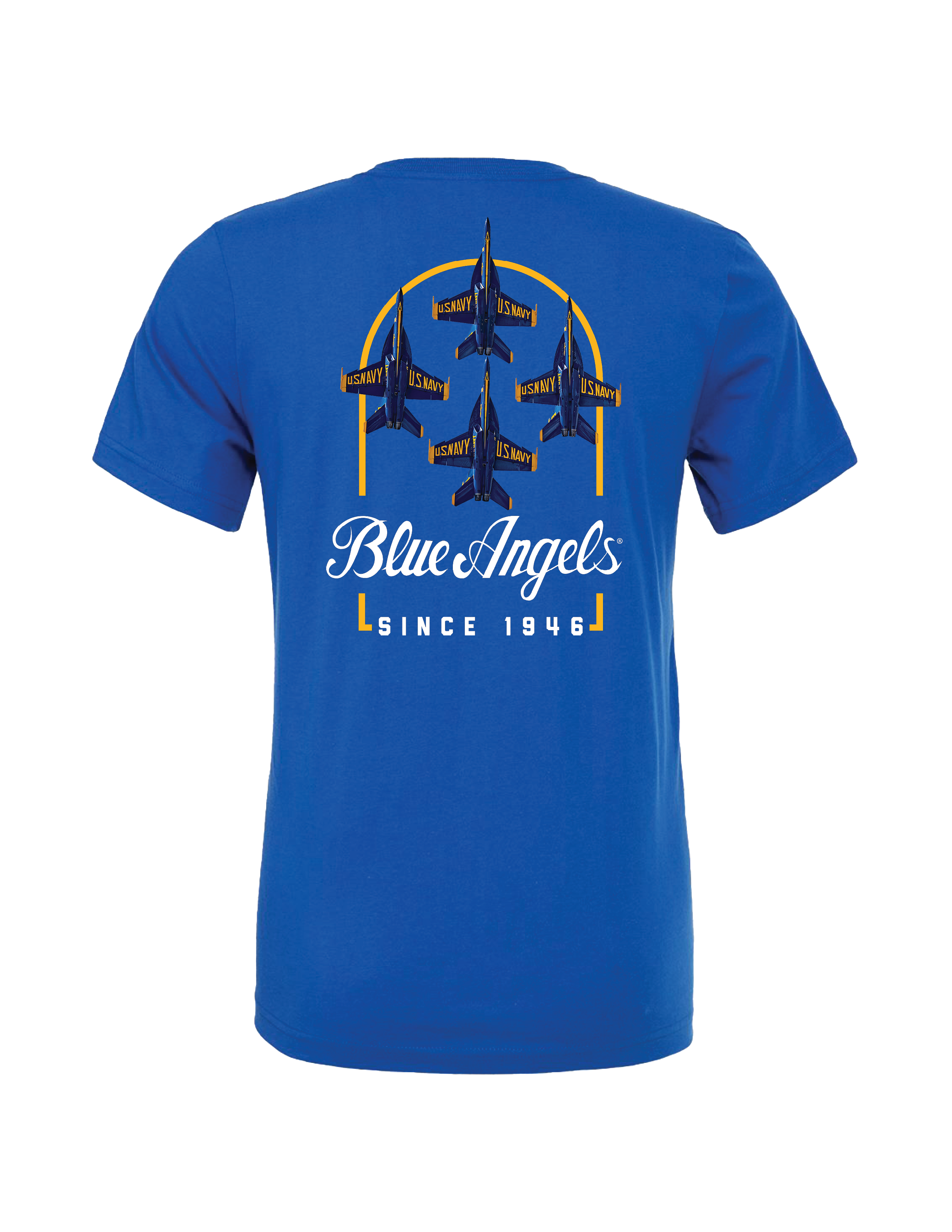 Blue Angels Crest T-Shirt (True Royal)