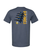 Blue Angels Jet Formation T-Shirt (Vintage Navy)